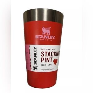 Stanley Red Stacking Pint Cup - 16 oz valentines target collection